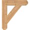 Ekena Millwork Traditional Craftsman Smooth Bracket, Western Red Cedar, 5 1/2"W x 28"D x 32"H BKT06X28X32TRA04SWR - alternate 2